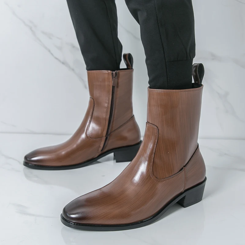 Men'S Shoes Hey Dude - Clássico confortável botas de tornozelo botas