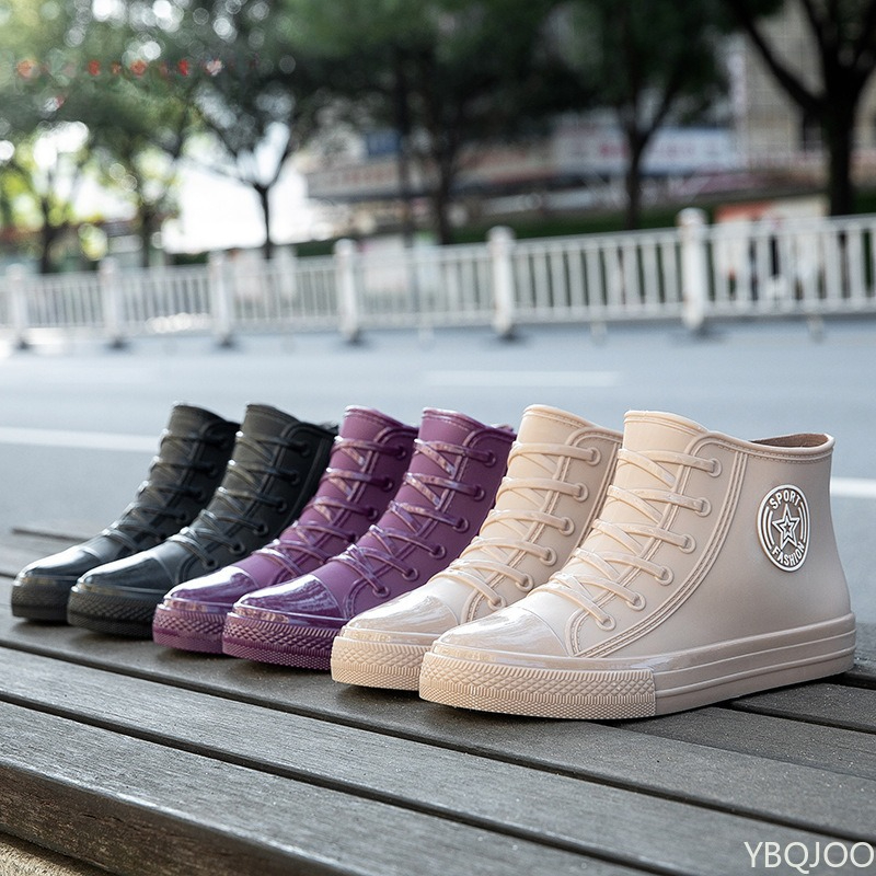 Men'S Shoes Water Resistant - Botas de chuva femininas de tubo