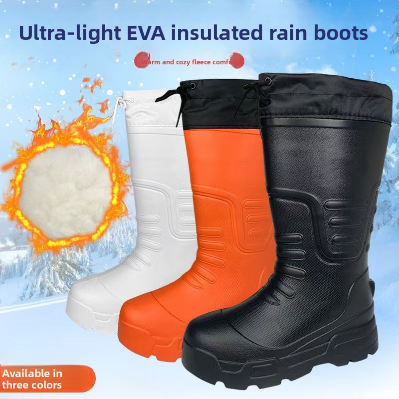 Men'S Shoes Water Resistant - Botas de Chuva de Espuma EVA