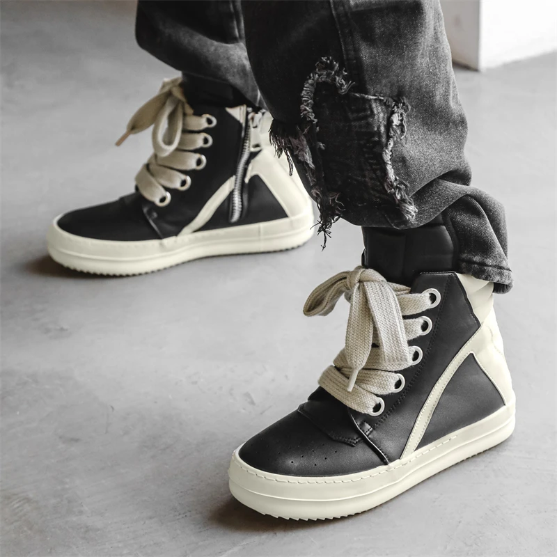 Tênis Casuais de Luxo Masculin - Men'S Shoes Increase Height avaliação e preço