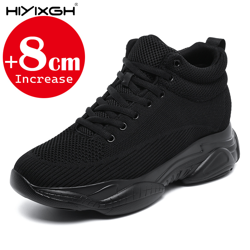 Tênis Casuais Unissex com Aume - Men'S Shoes With Height Increase avaliação e preço