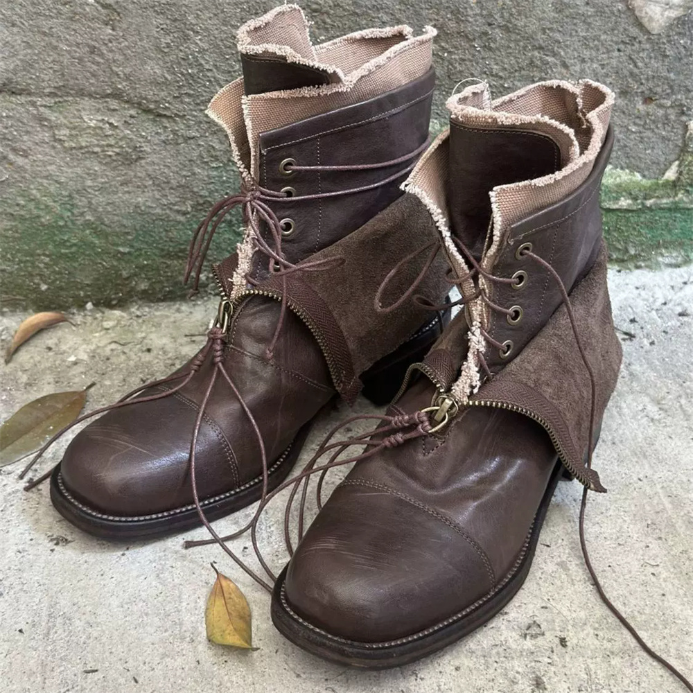 Botas Masculinas de Cano Alto  - Men'S Shoes Increase Height avaliação e preço