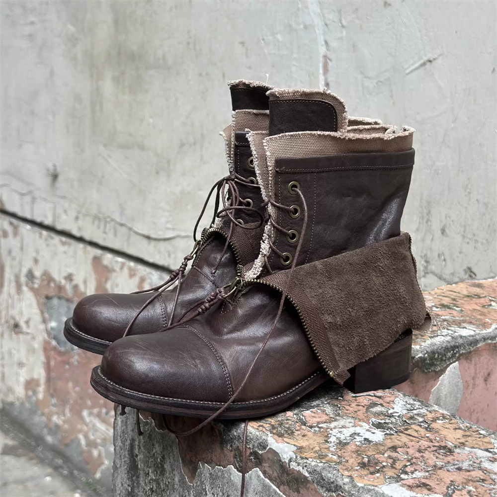 Botas Masculinas de Cano Alto  - Men'S Shoes Increase Height avaliação e preço