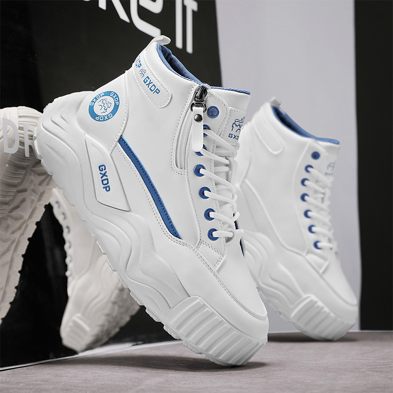 Tênis Masculinos de Cano Alto  - Men'S Shoes Increase Height avaliação e preço