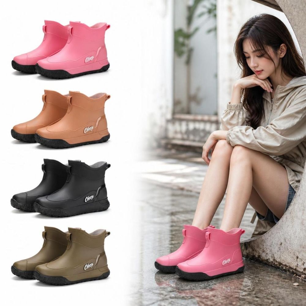 Botas de chuva curtas, imperme - Men'S Shoes Water Resistant avaliação e preço