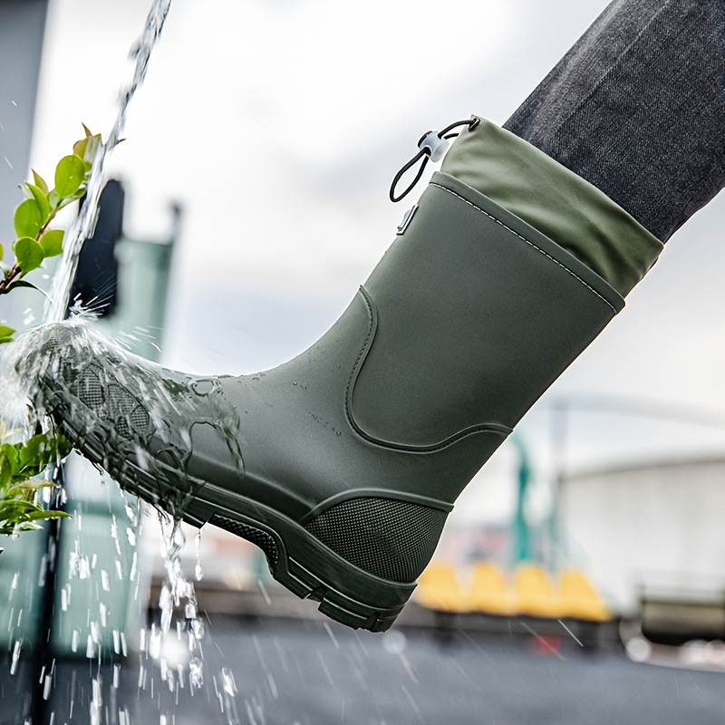 Botas de chuva impermeáveis ma - Men'S Shoes Water Resistant avaliação e preço